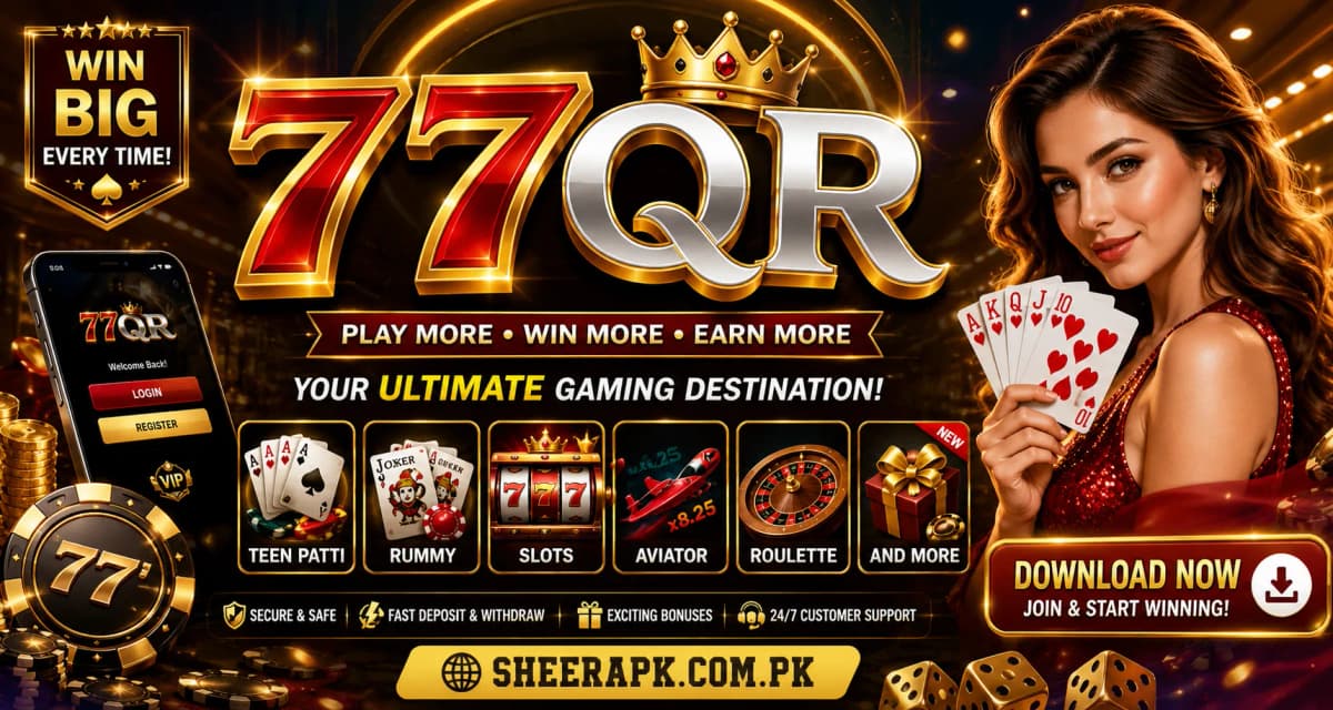 77Qr game banner