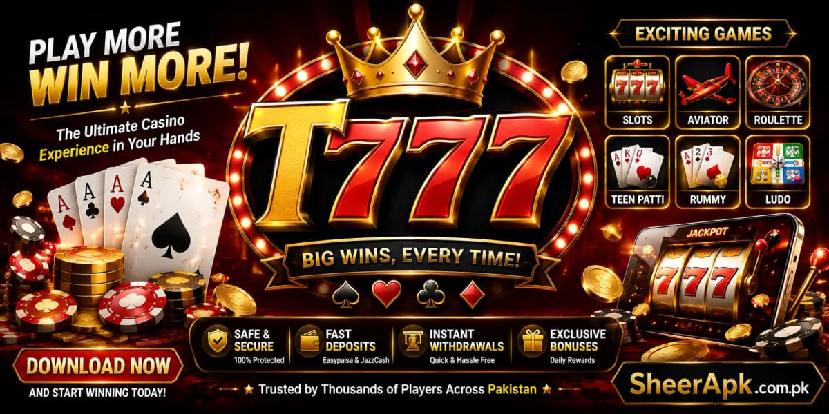 T7777 Game banner